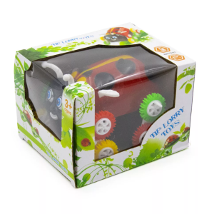 Bájos és szórakoztató katicabogár mintás pörgő forgó billencs kisautó (BBJ) - Image 6