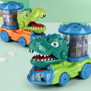 Interaktív dinoszaurusz szállító játék autó - automatikus mozgásokkal, hangokkal és fényekkel (BBJ) - Image 3