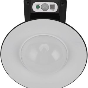 LED-es kültéri modern, vízálló távirányítós fali biztonsági fényérzékelős - magas konverziós napelemes lámpa (BBJH) - Image 11