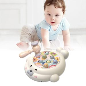 Kapd el a vakondot! – készségfejlesztő, kalapáló ügyességi játék babáknak, oktatójáték (BBJ) - Image 12