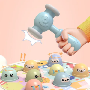 Kapd el a vakondot! – készségfejlesztő, kalapáló ügyességi játék babáknak, oktatójáték (BBJ) - Image 11