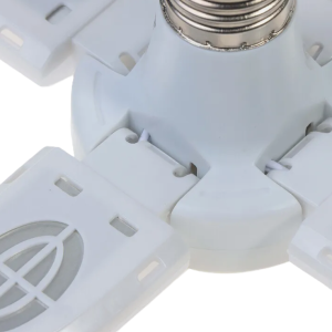 E27 LED összecsukható négyágú nagy fényerejű, energiatakarékos, mennyezeti fényforrás 45W (BBL) - Image 12