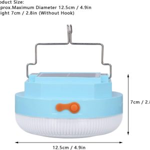 Napenergiával újratölthető vészhelyzeti 200 W-os újratölthető kempinglámpa (BBJH) - Image 10