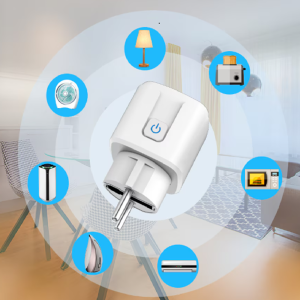 WiFi smart aljzat - Alexa, Google Home és SmartThings Kompatibilis, Energiafogyasztás méréssel - 16A (BBV) - Image 2