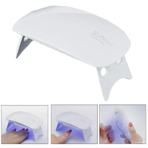 Hordozható SUN MINI 2 UV/LED USB műkörmös lámpa időzítővel, gyors szárítás funkcióval - manikűr szalonminőségben (BBV) - Image 1