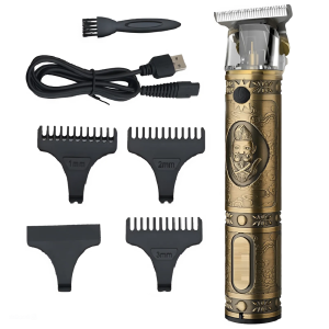 Hajnyíró és formázó titánium pengével – beépített akkumulátorral és cserélhető fejekkel -YT-08 (BBV) - Image 1