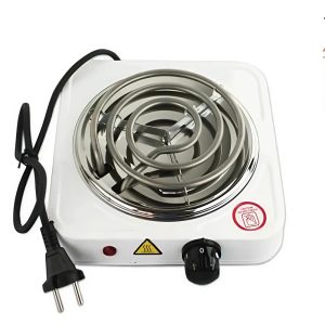 Hot Plate – kompakt egyégős elektromos főzőlap fehér színben 1000W (BBV) - Image 4