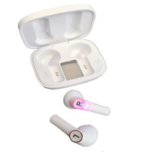 Sound-Luxe – Vezeték nélküli Bluetooth sztereó fülhallgató, beépített mikrofonnal, LED kijelzővel, vízálló, töltő dokkolóval TWS-320 (BBV) - Image 6