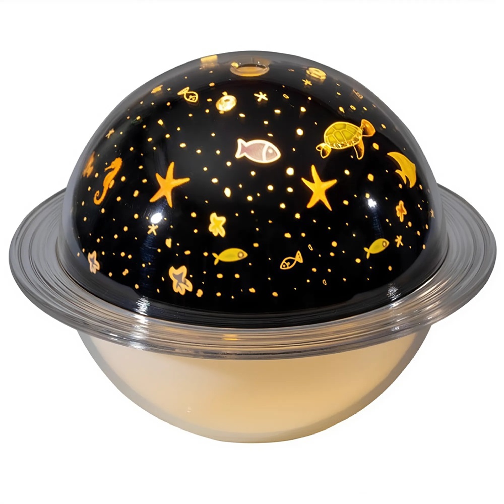 Hangulatos projektoros aromaterápiás párologtató éjszakai fény – 230 ml 230ml (BBV) 1