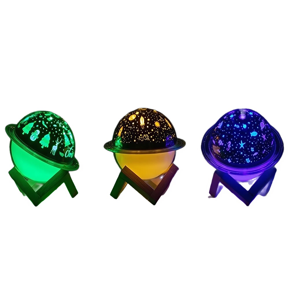 Hangulatos projektoros aromaterápiás párologtató éjszakai fény – 230 ml 230ml (BBV) 6