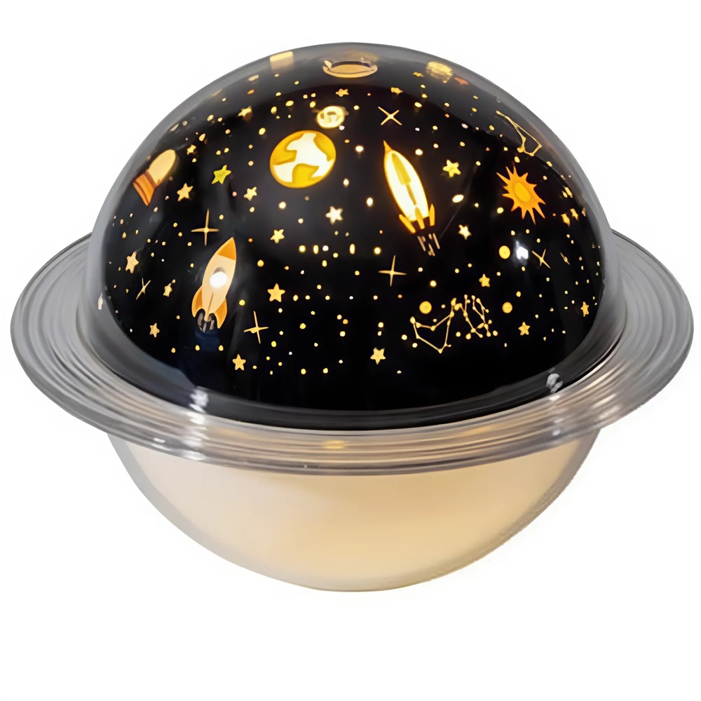 Hangulatos projektoros aromaterápiás párologtató éjszakai fény – 230 ml 230ml (BBV)