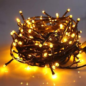 300 LED-es hangulatos karácsonyi fényfüzér 16 m beltéri dekoráció - melegfehér (BBL) - Image 3