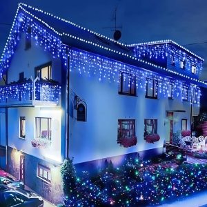 Hangulatos 700 cm LED +150 cm karácsonyi kültéri jégcsap világítás, sorolható (BBL) - Image 3