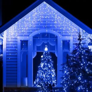 Hangulatos 700 cm LED +150 cm karácsonyi kültéri jégcsap világítás, sorolható (BBL) - Image 7
