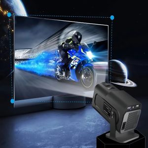 Hordozható 4K UHD videoprojektor – kompakt, magas felbontású képminőség, tökéletes otthoni moziélményhez (THM) (G) - Image 2