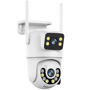Jortan 360° WiFi okos biztonsági kamera – dupla lencse, 6MP ultra HD felvétel KE24-125 (BBV) - Image 9