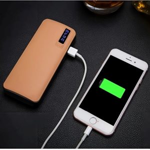 Bőrhatású power bank 20000 mAh – Zseblámpával és extra teljesítménnyel (THM) (BBV) - Image 3