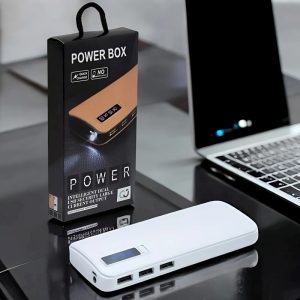 Bőrhatású power bank 20000 mAh – Zseblámpával és extra teljesítménnyel (THM) (BBV) - Image 7