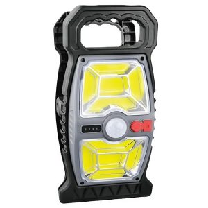 Solar LED mozgásérzékelős lámpa – YX-667C, napelemes és USB Type-C töltéssel, IP65 (BBD) - Image 1