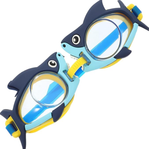 Aranyos cápa figurás gyerek úszószemüveg – búvárszemüveg gyerekeknek víz alatti játékhoz (BBJ) - Image 4