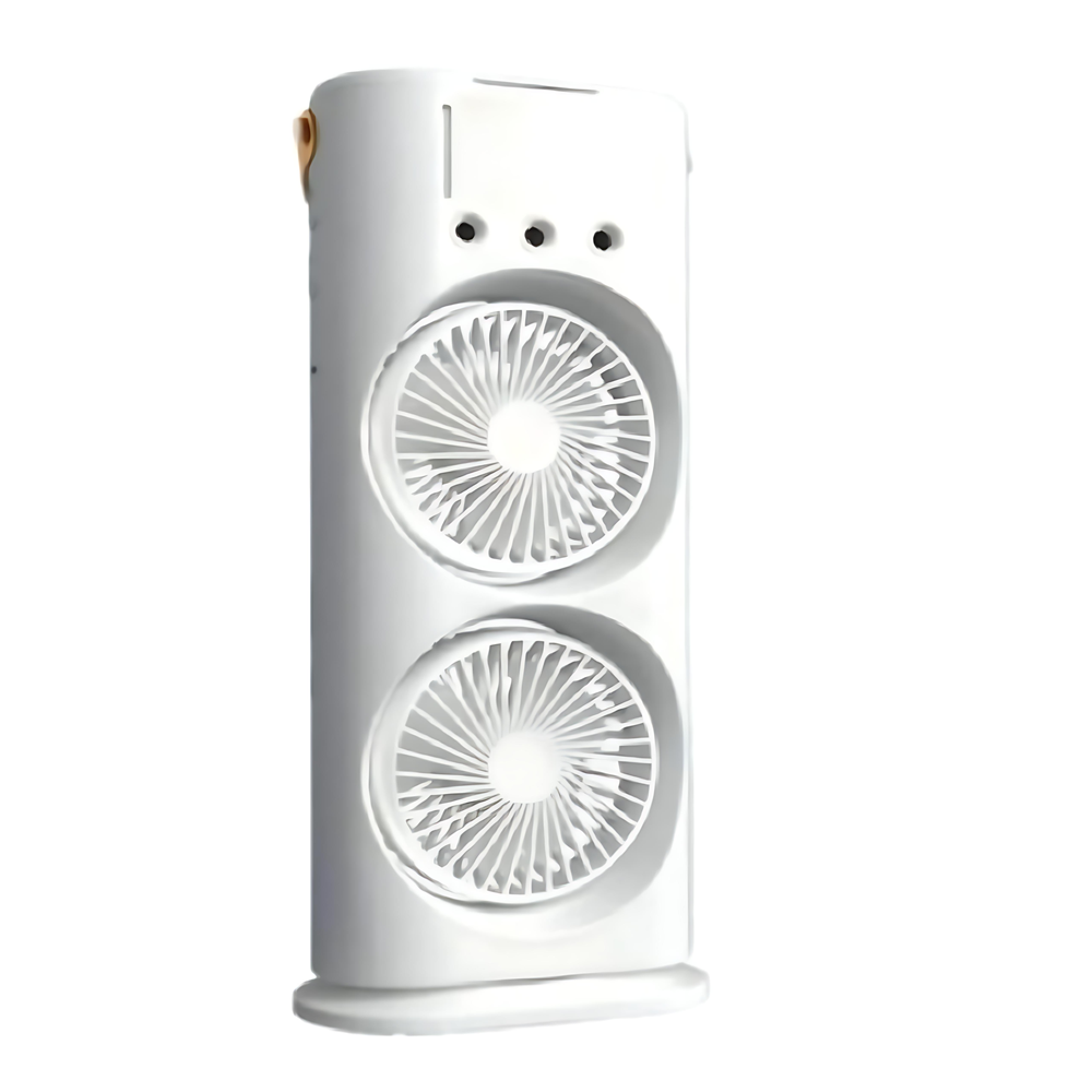 Hordozható_asztali_párásító_ventilátor_36W,_3_fokozat,_3000_mAh,_távirányítóval,_fehér_FH_888_(BBJH)