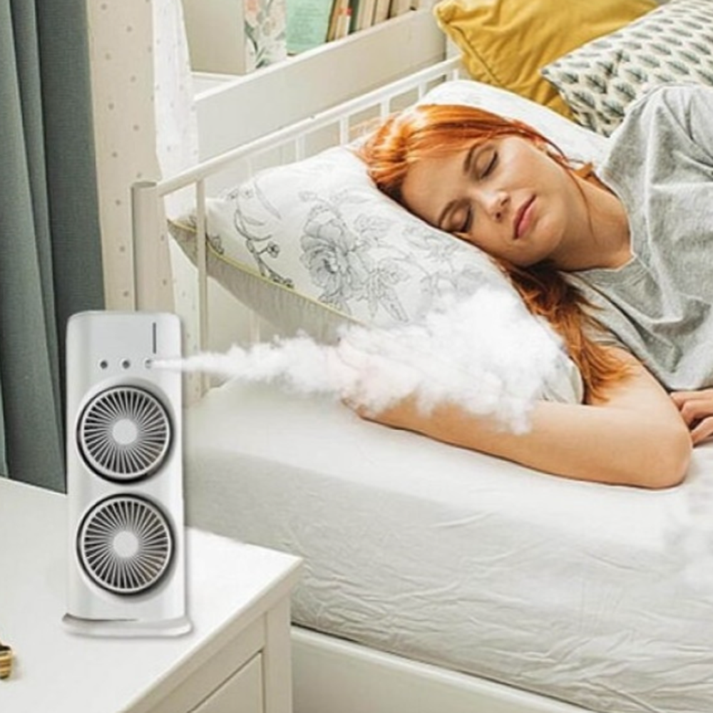 Hordozható_asztali_párásító_ventilátor_36W,_3_fokozat,_3000_mAh,_távirányítóval,_fehér_FH_888_(BBJH)2