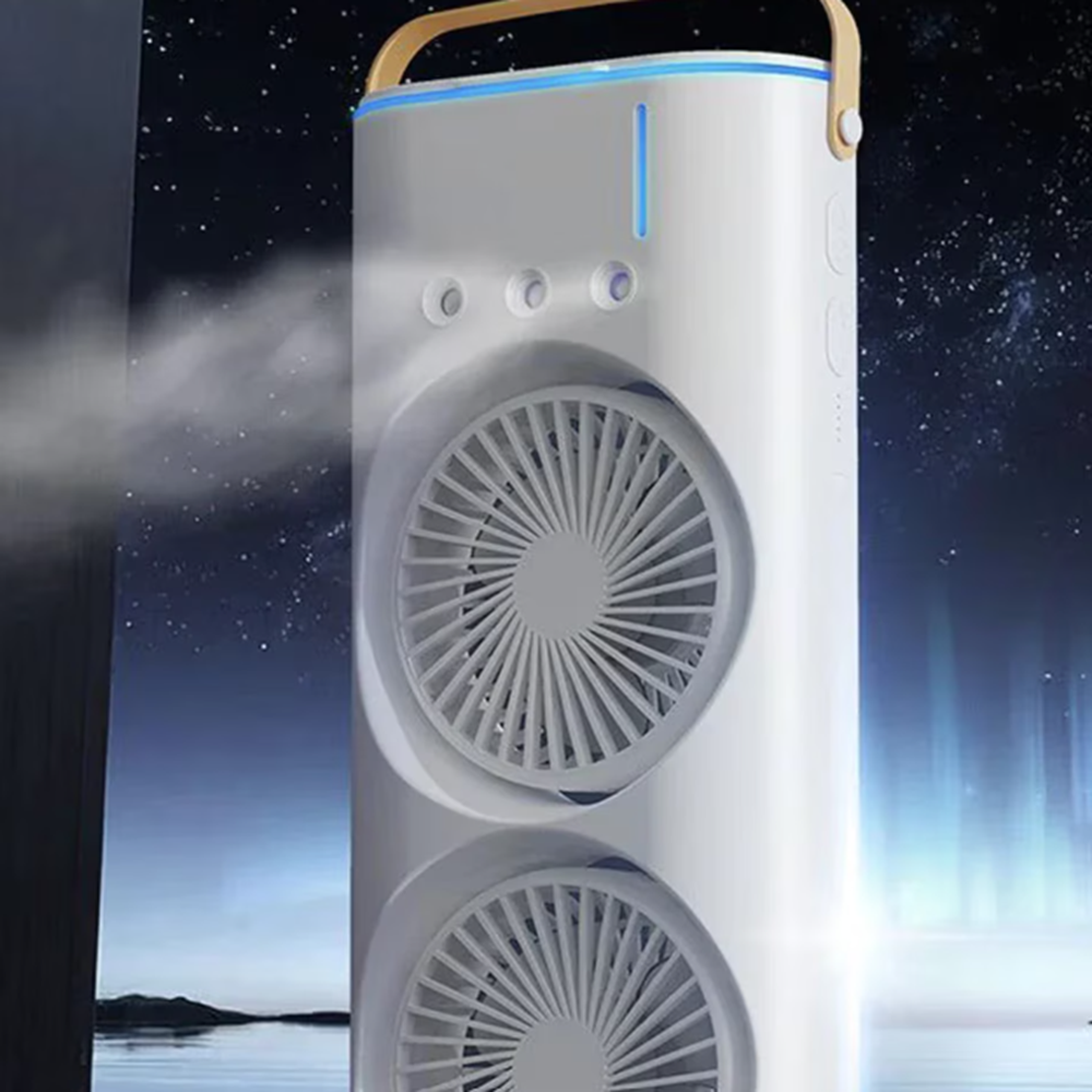 Hordozható_asztali_párásító_ventilátor_36W,_3_fokozat,_3000_mAh,_távirányítóval,_fehér_FH_888_(BBJH)8