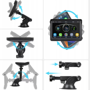 Autós multimédiás navigációs rendszer – 7"-os" HD érintőképernyő, CarPlay & Android Auto, Bluetooth 5.4, FM/AUX, TF kártyahely SD7299 (THM) - Image 7