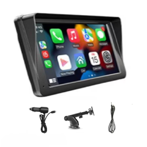 Autós multimédiás navigációs rendszer – 7"-os" HD érintőképernyő, CarPlay & Android Auto, Bluetooth 5.4, FM/AUX, TF kártyahely SD7299 (THM) - Image 4