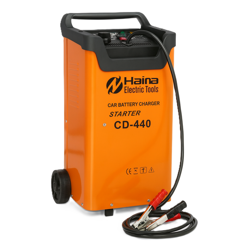 Haina_autó_akkumulátortöltő_és_indító_1400W,_230V,_Gyors_és_Biztonságos_Töltés_CD_440