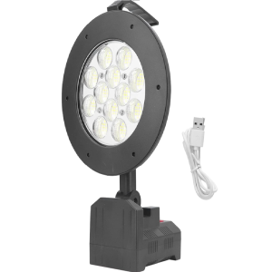 Hordozható, ultra erős, vízálló, hordozható kézilámpa 192 LED- állítható világítású keresőlámpa W872A (FX) (BBV) - Image 10
