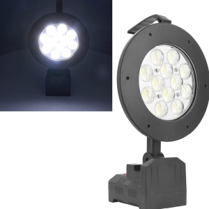 Hordozható, ultra erős, vízálló, hordozható kézilámpa 192 LED- állítható világítású keresőlámpa W872A (FX) (BBV) - Image 9