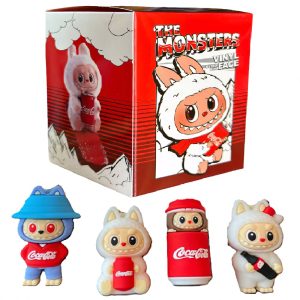 Labubu Coca-Cola meglepetés kulcstartó – 6 cm-es limitált szörnyecske figura gyűjtőknek (BBE) - Image 15