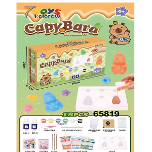 DIY kapibara slime készlet – kreatív antistressz játék gyerekeknek 6+NJ-11 (BBJ) - Image 1