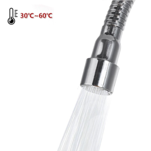 LED kijelzős átfolyós vízmelegítő csaptelep alsó bekötéssel és flexibilis kifolyóval – energiatakarékos megoldás otthonra RY019-4 (BBV) - Image 3