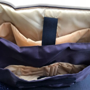 Speedlink prémium laptop táska – 16,4 hüvelykes (41,6 cm) készülékekhez, elegáns barna-bézs kivitelben SL-6056-BWBG (BBA) - Image 4