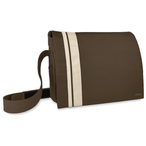 Speedlink prémium laptop táska – 16,4 hüvelykes (41,6 cm) készülékekhez, elegáns barna-bézs kivitelben SL-6056-BWBG (BBA) - Image 5