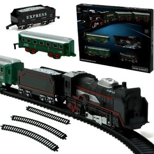Szuper önjáró játékvonat készlet mozdonnyal vagonokkal sínpályával (BBJ) - Image 7