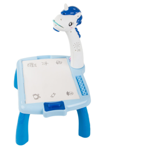 Unikornisos, zenélő, kivetítős rajzasztal színes filcekkel (BBJ) - Image 4