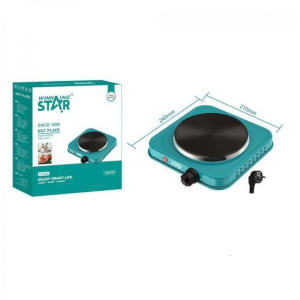 Winning Star kompakt elektromos egyégős főzőlap – 1000W öntöttvas főzőfelülettel, gyors és energiatakarékos ST-9635 (BBD) - Image 9