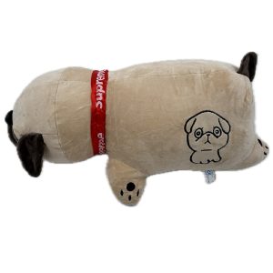 Óriás méretű 2in1 párna és plüss kutyus - pihe-puha mopsz alakú párna - 53 x 30 x 20 cm (BBJ) - Image 9