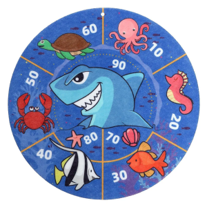Shark attack – ragadós golyós célbalövő játék gyerekeknek darts táblával, beltéri szórakozáshoz (BBJ) - Image 4