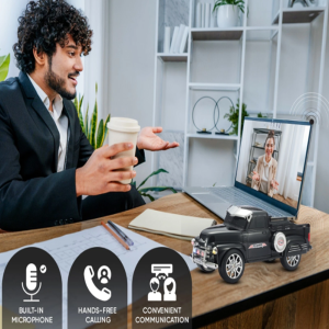 1953 Chevy 3100 pickup teherautó retro bluetooth hangszóró TWS USB FM TF WS-695 (BBV) - Image 3