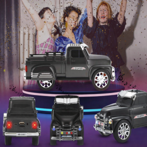 1953 Chevy 3100 pickup teherautó retro bluetooth hangszóró TWS USB FM TF WS-695 (BBV) - Image 5