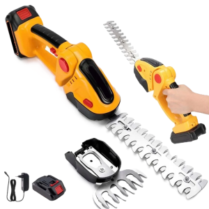 Akkus sövényvágó – dupla akkus, 2 cserélhető pengével HA-1037 (FX) - Image 6