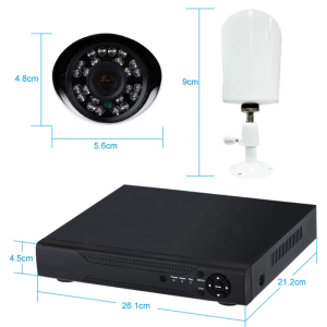 Full AHD CCTV 8 kamerás komplett biztonsági megfigyelő rendszer FULL HD (FX) (BBV) - Image 2