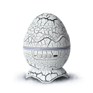 Galaxy fényprojektor bluetooth hangszóróval és fehér zajjal – LED csillag aurora dinoszaurusz tojás éjszakai fény gyerekszobába (FX)