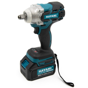 Hayami HA-1006 ütvecsavarozó szett – 580 Nm nyomaték, 2× Li-Ion akkumulátorral (FX) - Image 4