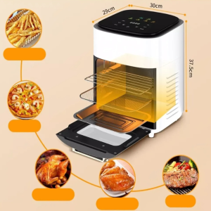 KIMIYO Air Fryer – olaj nélküli légkeveréses sütő egészséges sütéshez (FX) - Image 6