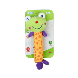 Puha béka csörgő kisbabáknak, babajáték csecsemőknek (BBMJ) - Image 2